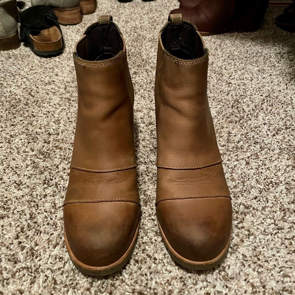 Sorel Lea Wedge waterproof booties